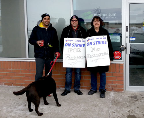 Credit Union On Strike