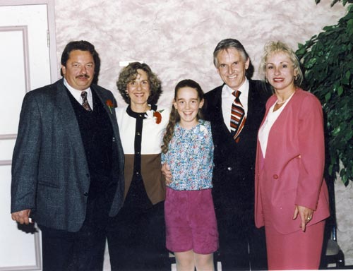 Chris and Pauline Wilski with the Bob White Family