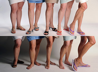 Before and after photos show the results after our testers gave five self-tanners a try. 