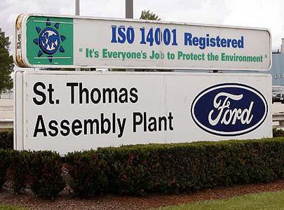 The St. Thomas assembly plant is seen in this file image.