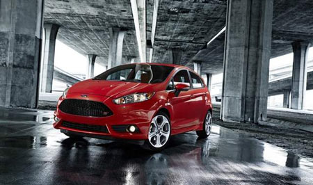 Ford will downsize its MyFord Touch screen and streamline Sync voice commands on the 2014 Fiesta. (Ford)