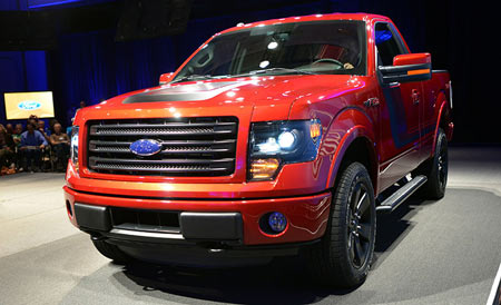 The 2014 Ford F-150 Tremor comes standard with the company's powerful 3.5-liter EcoBoost engine, offering V-8 performance, V-6 fuel economy and a launch-optimized 4.10 rear axle with electronic locking differential. (Ford)