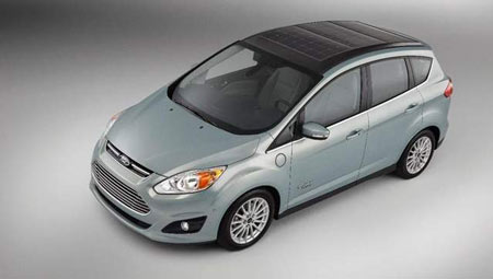 Ford plans to show the C-Max Solar Energi Concept next week at the Consumer Electronics Show in Las Vegas. (Ford)