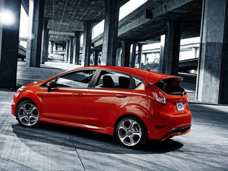 The 2016 Ford Fiesta ST is powered by a turbocharged, direct-injected four-cylinder with 197 horsepower and 202 pound-feet of torque. (Photo courtesy Ford/TNS)