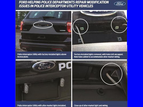 Ford Police Interceptor modifications