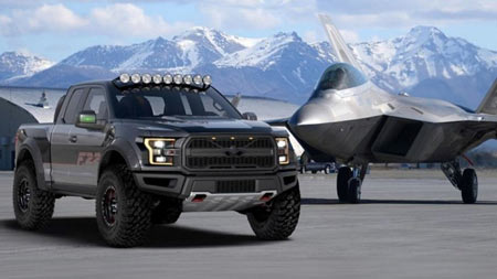 This F-150 Raptor has nearly 100 more horsepower than the base model  (Motor Authority) 