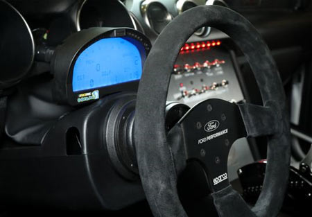 Interior view of the new, $130,000 Cobra Jet (Photo: Ford Motor Co.)