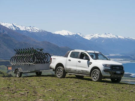 Ford is expected to roll out an all-new Ranger pickup (the 2018 version for China is shown here). The vehicle scheduled for a 2019 model year builds on the pickup sales frenzy in the U.S. The Blue Oval pulled the midsize truck from the U.S. market in 2011. The truck will be built at Ford’s Michigan Assembly.