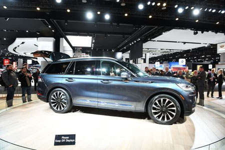 Best of Show: Lincoln Aviator (Photo: Robin Buckson, The Detroit News)