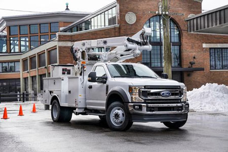 Ford is bringing back the F-600 Super Duty for the first time since the late 1990a. (Photo: Ford Motor Co.)