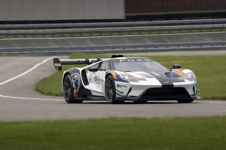 Beginning at a cool $1.2 million, the track-only Ford GT Mk II makes its public debut Thursday at the Goodwood Festival of Speed in England. Only 45 will be built. (Photo: Ford)