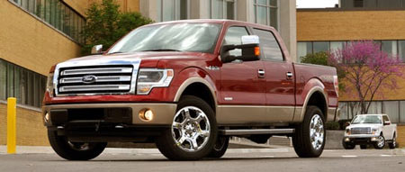Ford also is recalling 123,000 2013 F-150 pickups for a second time to stop transmissions from unintentionally downshifting into first gear. (Photo: Ford, Wieck)