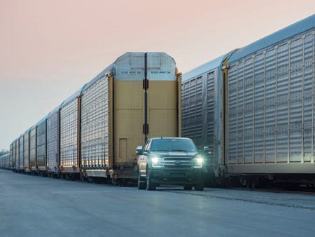 The all-electric Ford F-150 truck. (Photo: Ford Motor Co