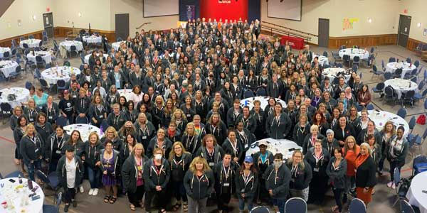 Delegates at Unifor’s 2022 Women’s Conference
