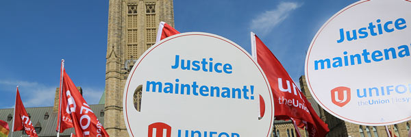 Signs on Parliament Hill